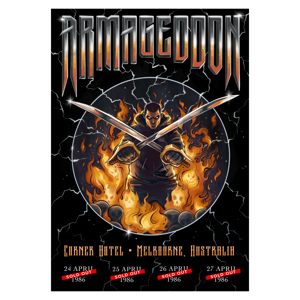 THE GIFT – ARMAGEDDON MUSIC VIDEO POSTER